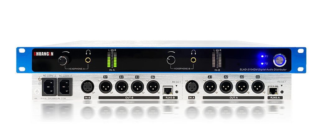 7-SLAD-2104DM-数字音频分配器
